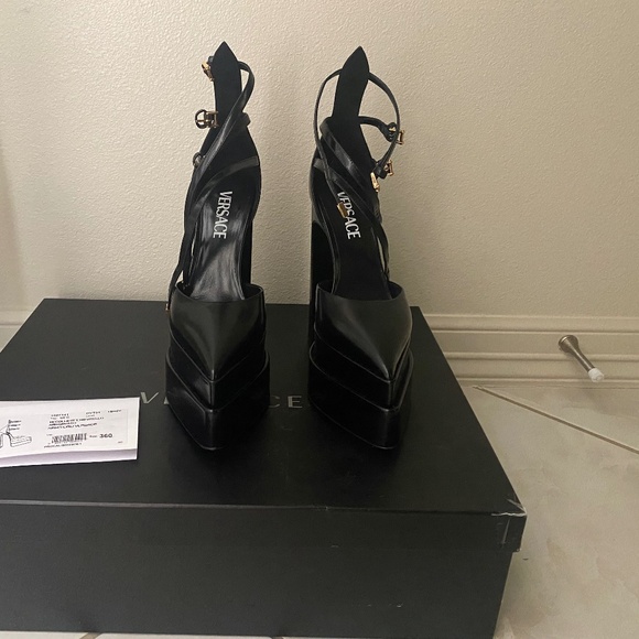 Versace Platform Heels - Picture 1 of 4